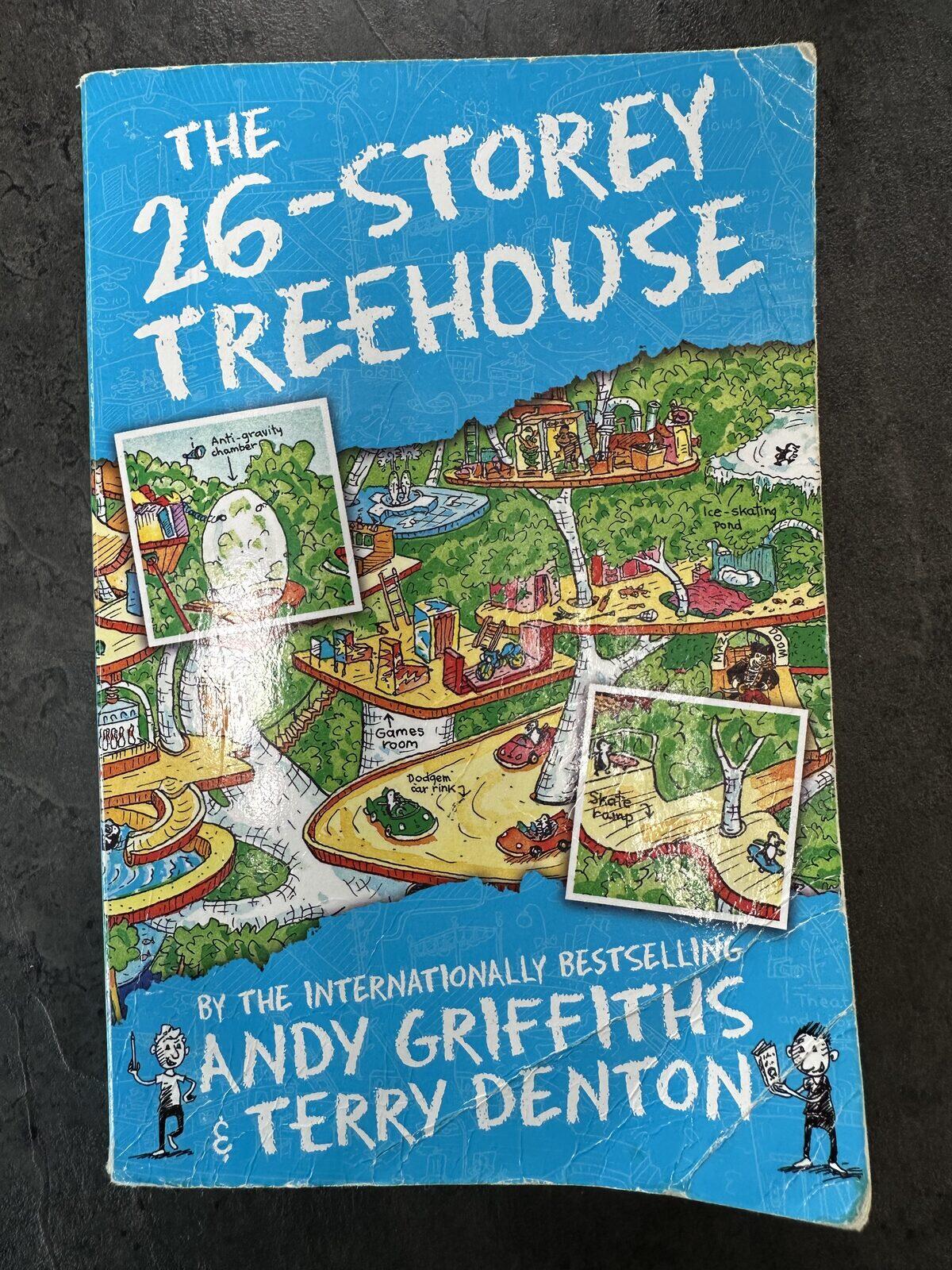 A photo of The 26-Storey Treehouse book
